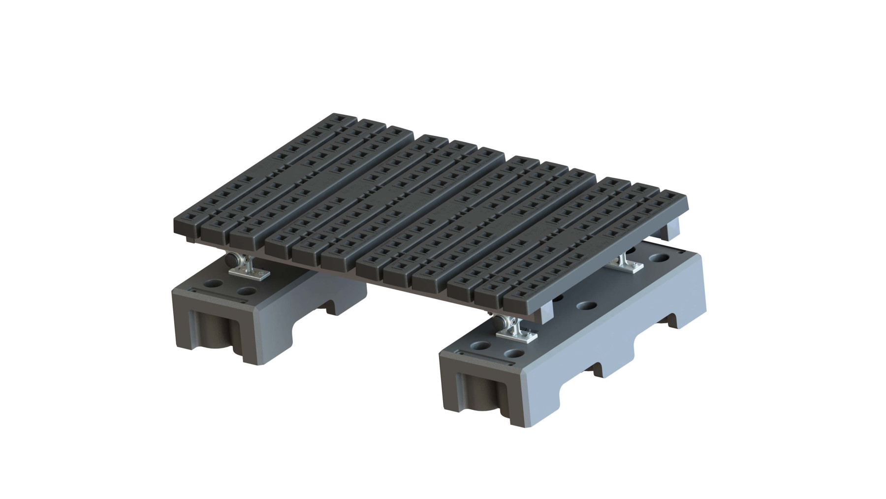 Mini stepover platform Freestanding, 200x490mm clearance