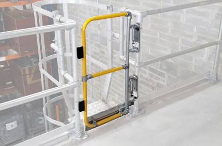 full height ladder gate