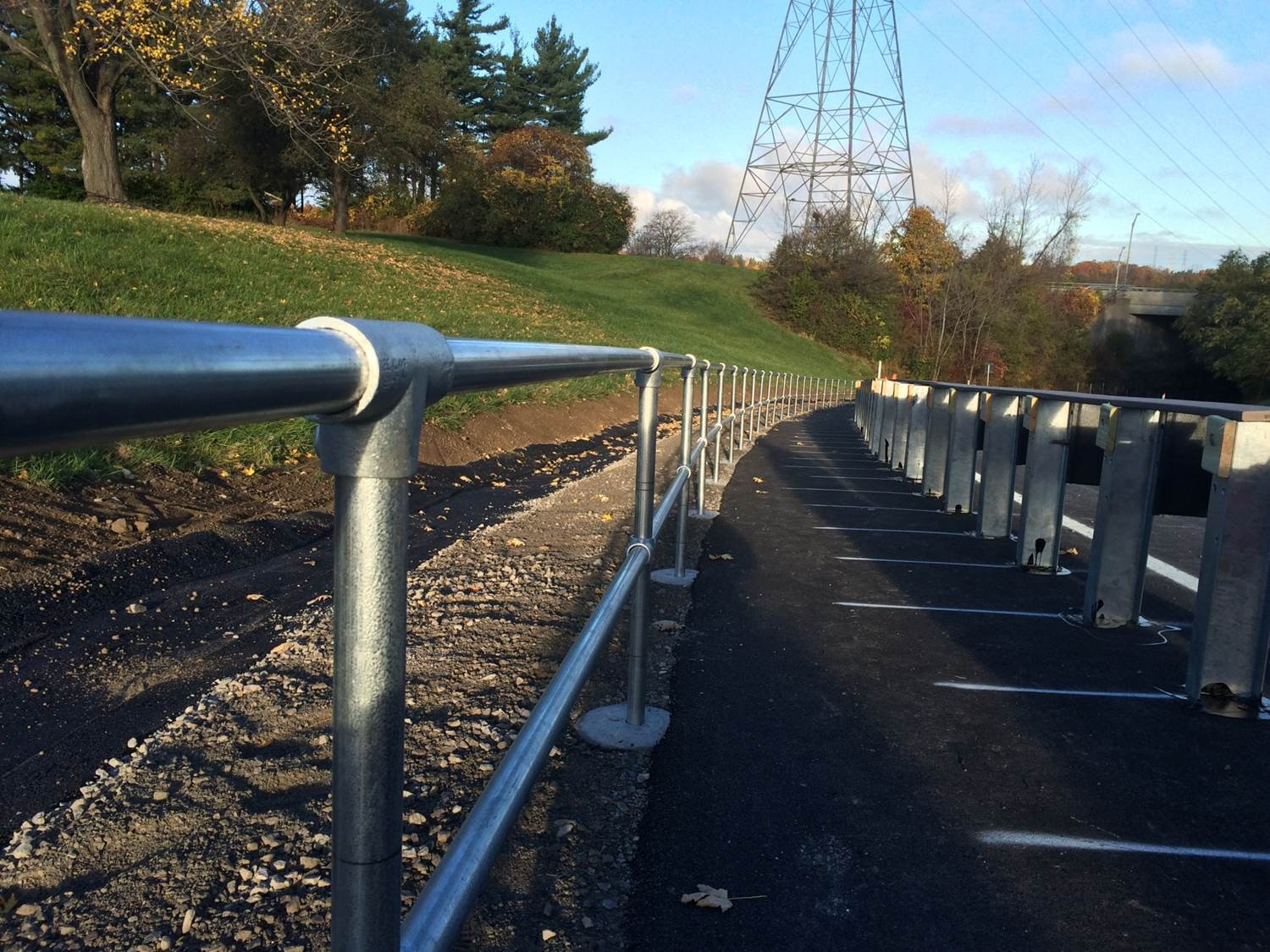 Ground based Kee Klamp barrier Simplified Safety