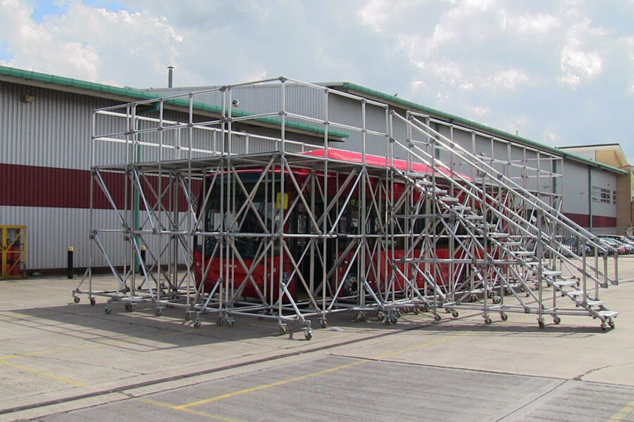 Step over platforms for any industry Get a quote Simplified Safety