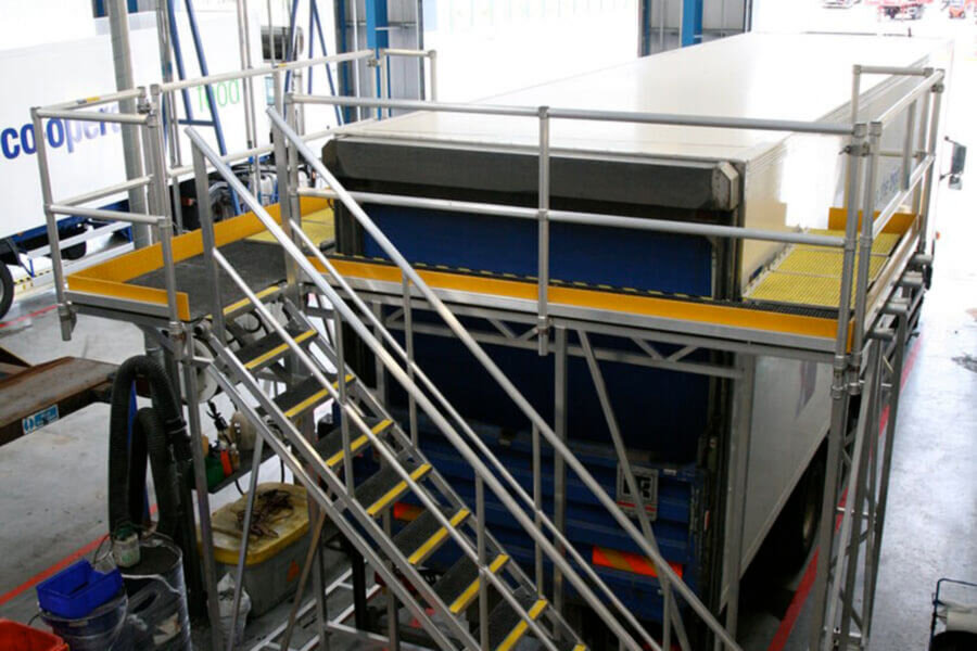 Vehicle Maintenance Platforms | Simplified Safety UK - Simplified Safety