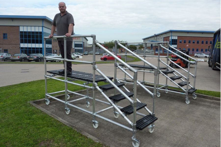 Step over platforms for any industry Get a quote Simplified Safety