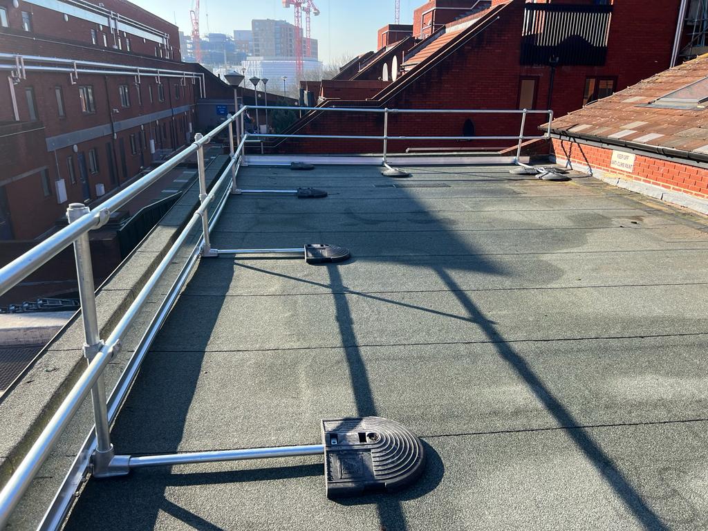 A Guide to Rooftop Safety and Working at Height Guardrail Safety